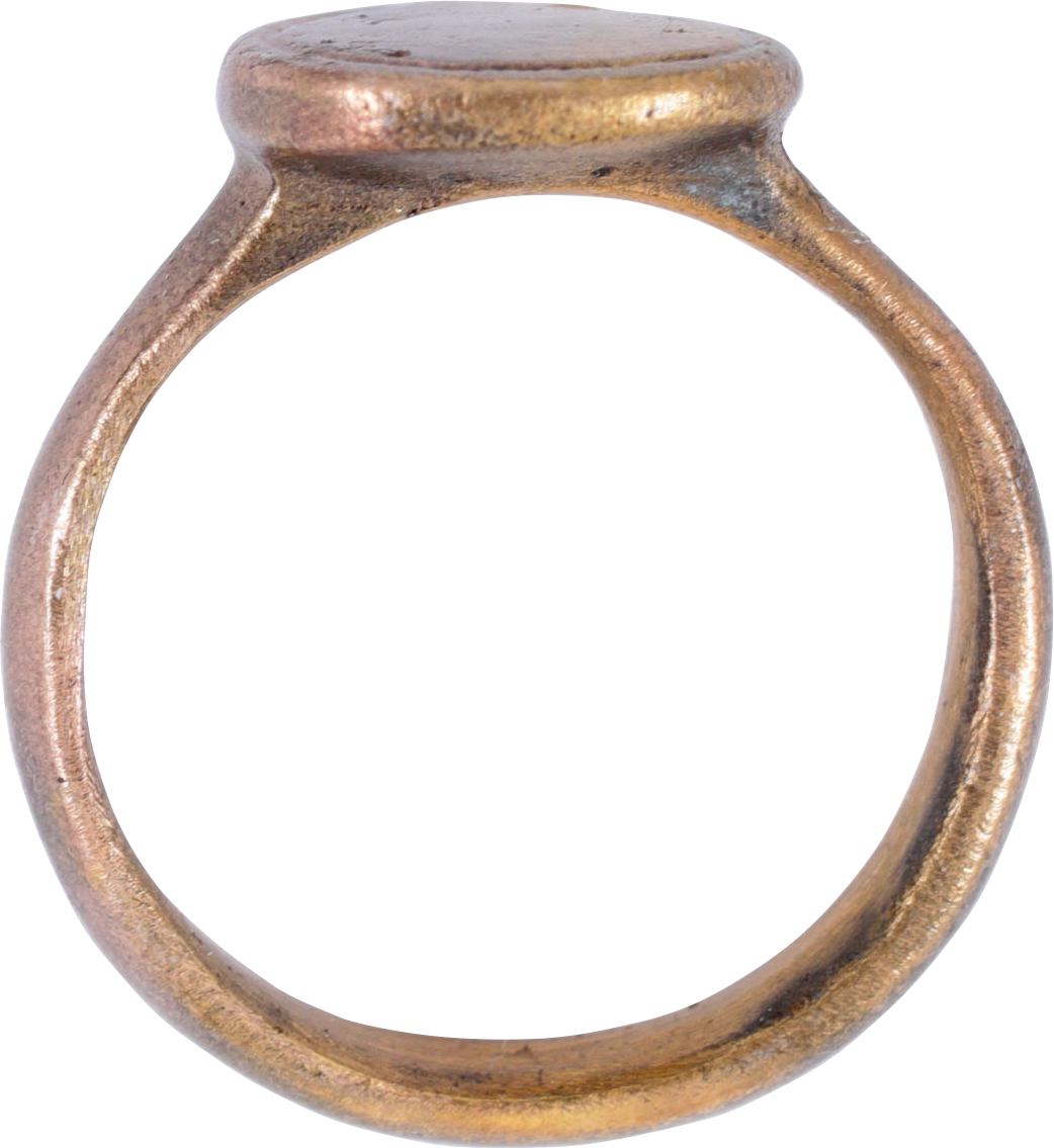 FINE VIKING HEART RING C.900-1050 AD, SIZE 7 - Royalty Rings