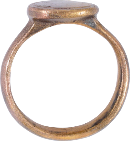 FINE VIKING HEART RING C.900-1050 AD, SIZE 7 - Royalty Rings