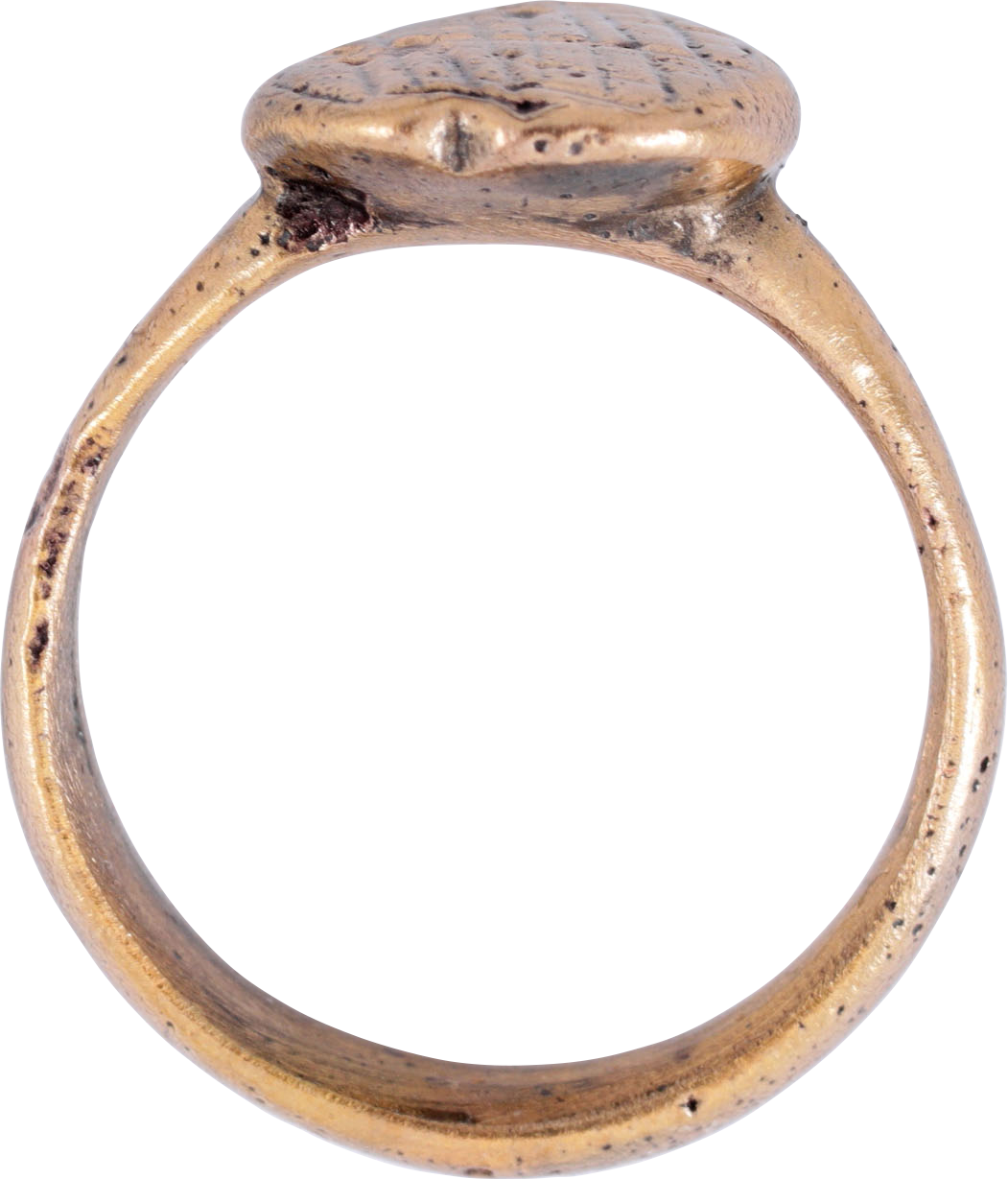 FINE VIKING HEART RING C.900-1050 AD, SIZE 7 ½ - Royalty Rings