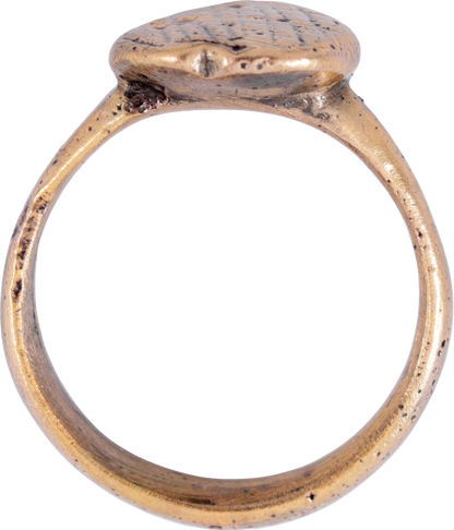 FINE VIKING HEART RING C.900-1050 AD, SIZE 7 ½ - Royalty Rings