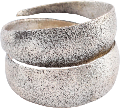 VIKING COIL RING C.850-1050 AD, SIZE 10 - Royalty Rings