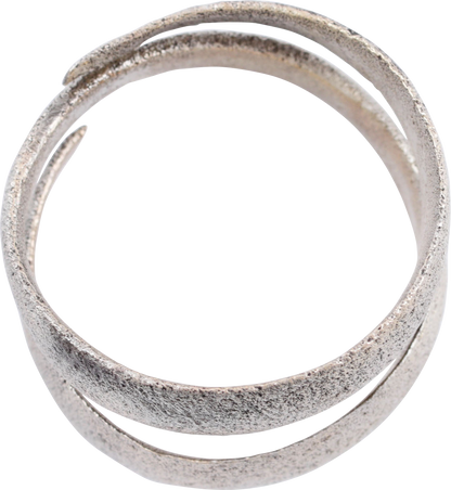 VIKING COIL RING C.850-1050 AD, SIZE 10 - Royalty Rings