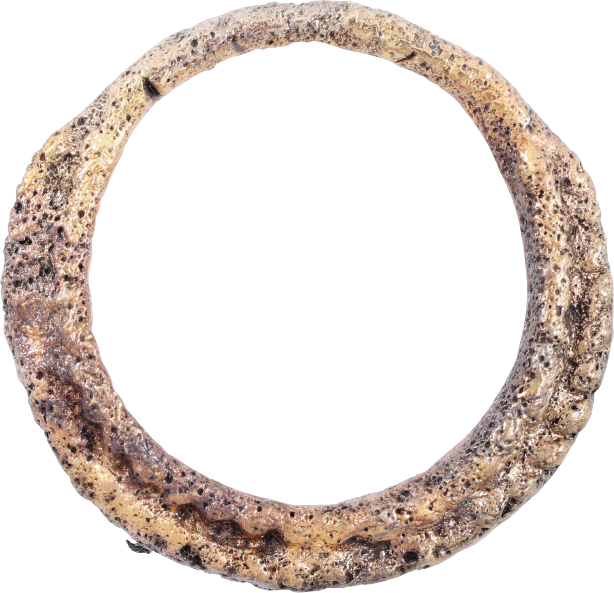 RARE VARIATION VIKING WEDDING RING, 10TH-11TH CENTURY AD, SIZE 9 - Royalty Rings