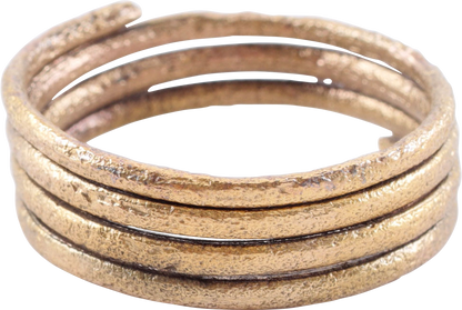 ANCIENT VIKING COIL RING 850-1050 AD, SIZE 11 1/2 - Royalty Rings