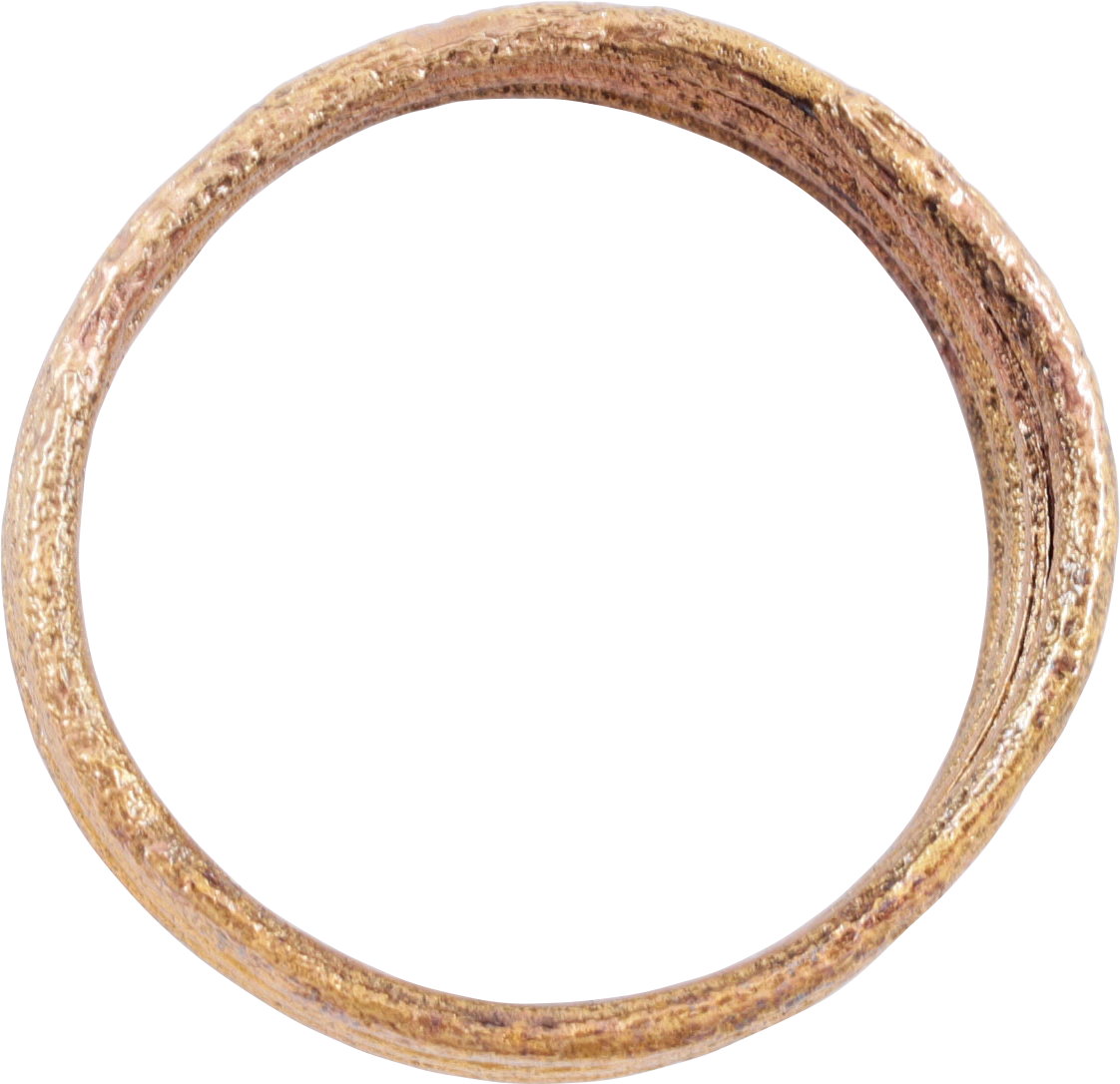 ANCIENT VIKING COIL RING 850-1050 AD, SIZE 11 1/2 - Royalty Rings