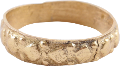 MEDIEVAL EUROPEAN WEDDING RING, 15TH CENTURY, SIZE 8 ½ - Royalty Rings