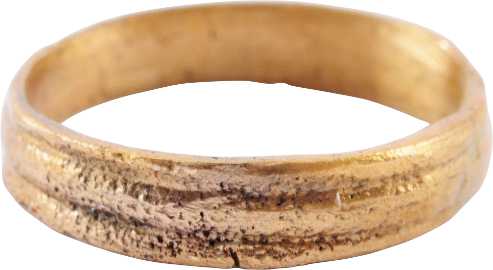 FINE VIKING WEDDING RING, 10th-11th CENTURY AD, SIZE 3 ¾ - Fagan Arms