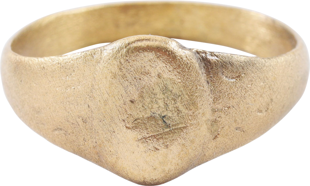 LATE GOTHIC CHRISTIAN RING, 15th-16th CENTURY, SIZE 9 1/2 - Royalty Rings