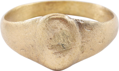 LATE GOTHIC CHRISTIAN RING, 15th-16th CENTURY, SIZE 9 1/2 - Royalty Rings