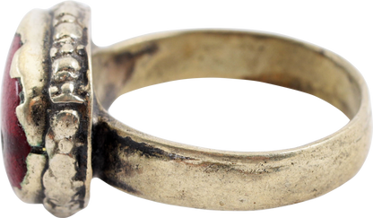 EASTERN EUROPEAN GYPSY RING, SIZE 8 - Fagan Arms
