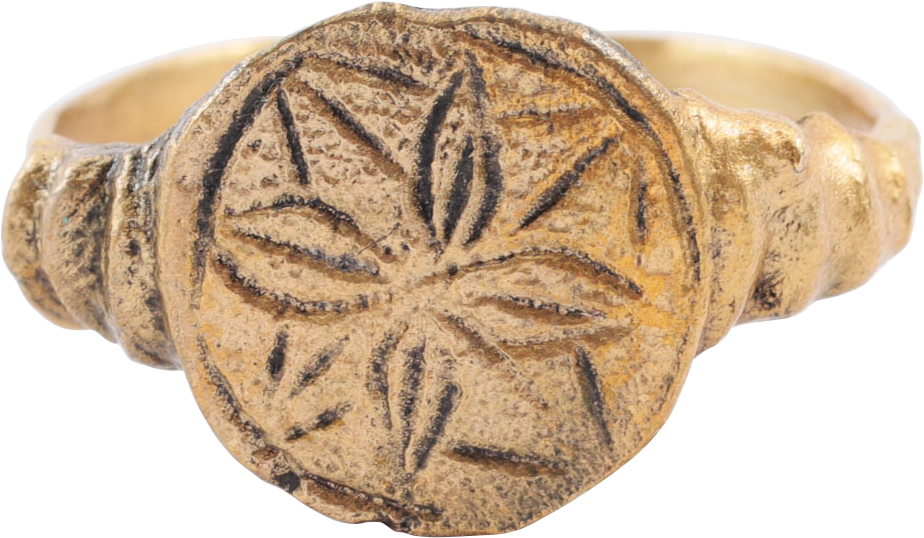 EUROPEAN CHRISTIAN RING, 1400-1600 SIZE 10 - Royalty Rings