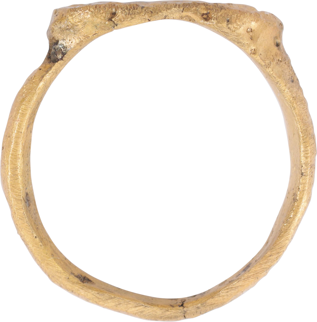 ROMAN EVIL EYE MYSTICAL RING, 1ST-3RD CENTURY AD, SIZE 6 1/2
