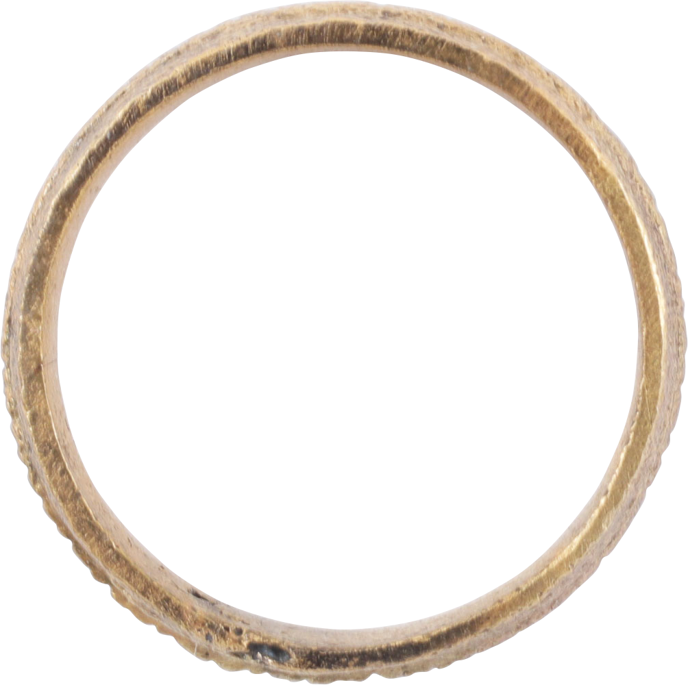 RARE VARIATION VIKING WEDDING RING C.850-1050 AD, SIZE 4 - Royalty Rings