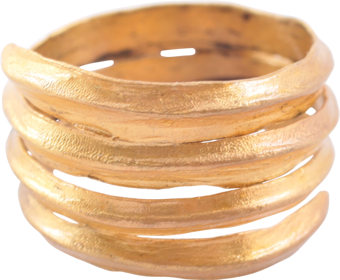 FINE VIKING COIL RING 850-1050 AD, SIZE 10 ¼ - Royalty Rings
