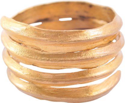 FINE VIKING COIL RING 850-1050 AD, SIZE 10 ¼ - Royalty Rings