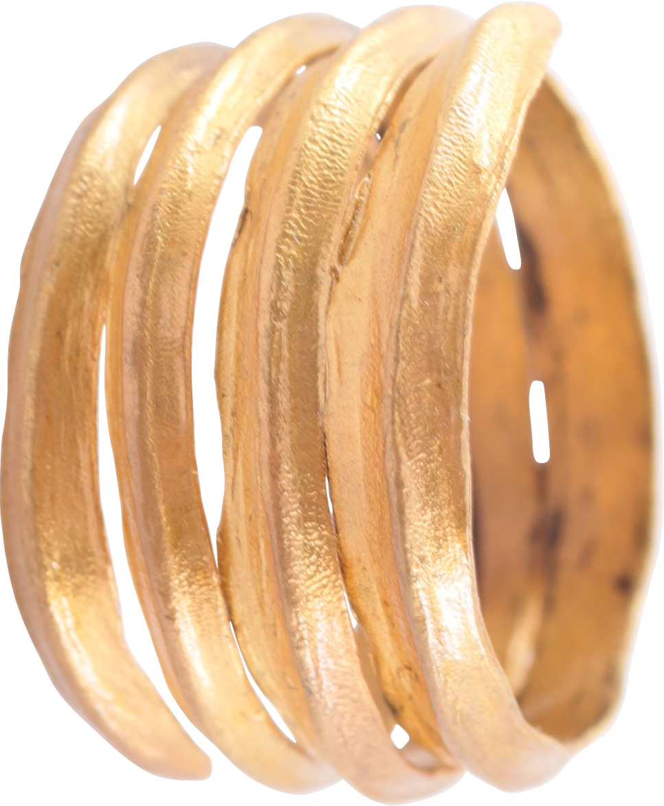 FINE VIKING COIL RING 850-1050 AD, SIZE 10 ¼ - Fagan Arms
