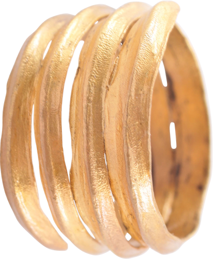 FINE VIKING COIL RING 850-1050 AD, SIZE 10 ¼ - Fagan Arms