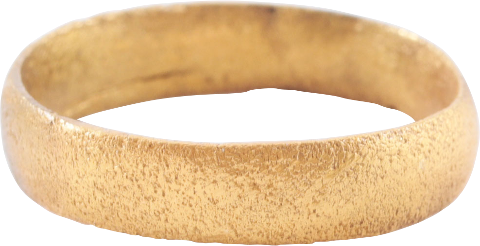 ANCIENT VIKING WEDDING RING, SIZE 10