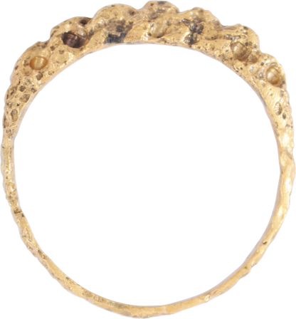 VIKING ROPED OR TWIST WEDDING RING, SIZE 9 1/4 - Royalty Rings