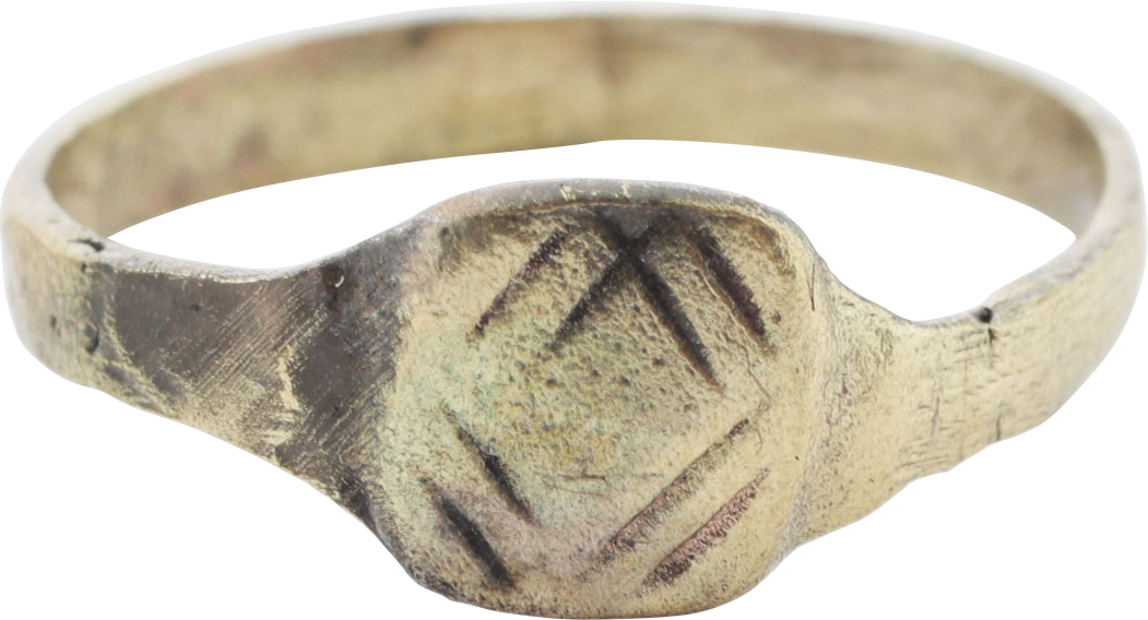 MEDIEVAL EUROPEAN RING, SIZE 7 1/2 - Royalty Rings