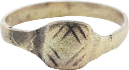 MEDIEVAL EUROPEAN RING, SIZE 7 1/2 - Royalty Rings