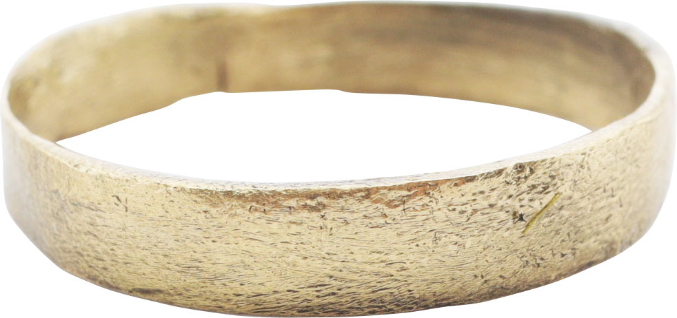 ANCIENT VIKING WEDDING RING SIZE 7 1/2 - Royalty RIngs