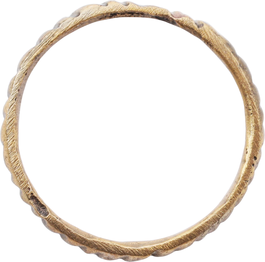 ANCIENT VIKING WEDDING RING SIZE 6 1/2 - Royalty RIngs