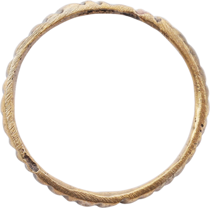 ANCIENT VIKING WEDDING RING SIZE 6 1/2 - Royalty RIngs