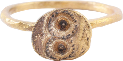 ROMAN EVIL EYE RING, 1ST-3RD C. AD, SIZE 10 ½ - Royalty Rings