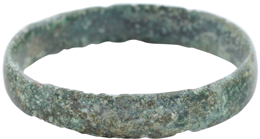VIKING WEDDING RING, C. 900-1000AD, SIZE 9 - Royalty Rings