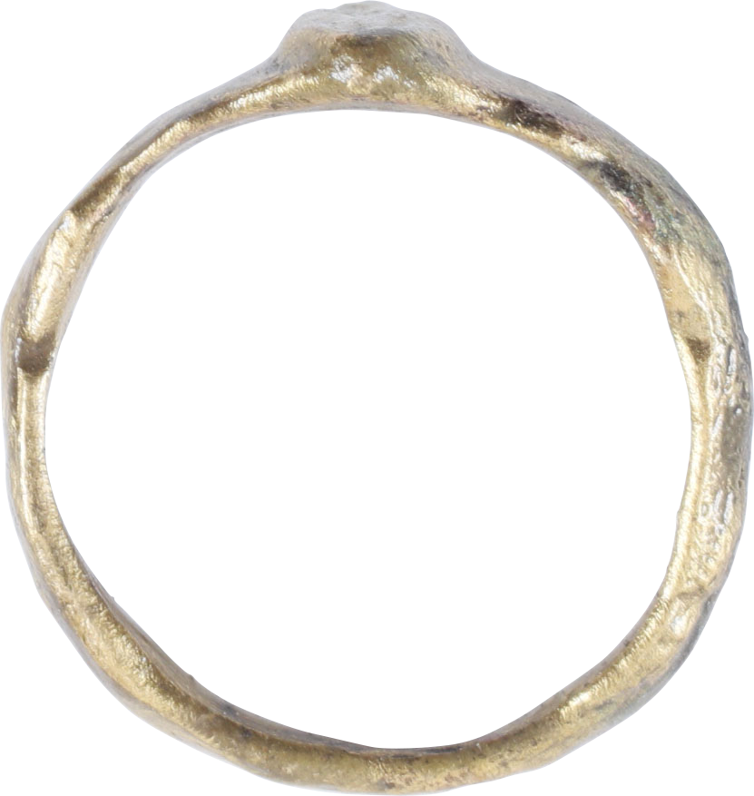 LATE MEDIEVAL WOMAN'S FASHION RING, SIZE 1 - Royalty Rings