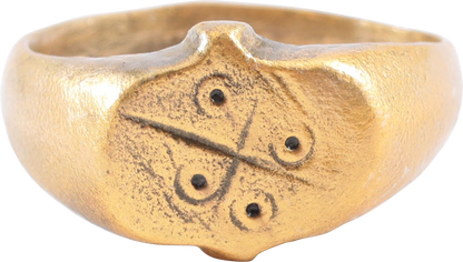 SCOTTISH MAN’S RING C.1300-1500, SIZE 10 ¼ - Fagan Arms