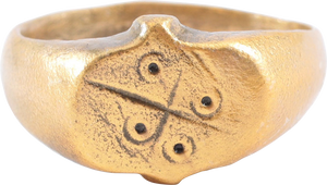 SCOTTISH MAN’S RING C.1300-1500, SIZE 10 ¼ - Fagan Arms