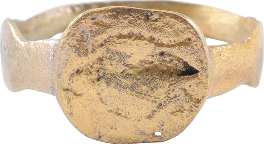 MEDIEVAL EUROPEAN RING, 8TH-11TH CENTURY AD, SIZE 8 ¾ - Fagan Arms