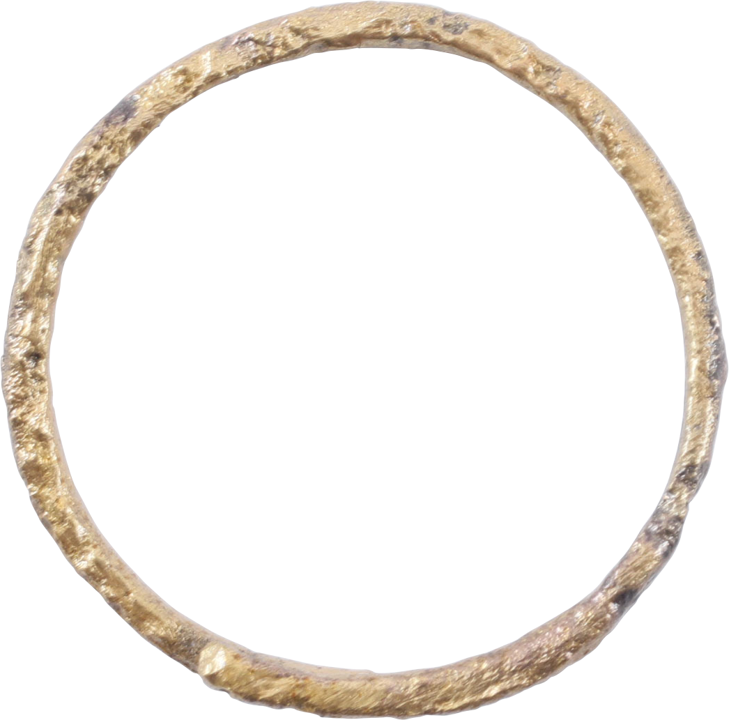 VIKING COIL RING, 9TH-10TH CENTURY AD, SIZE 9 - Fagan Arms