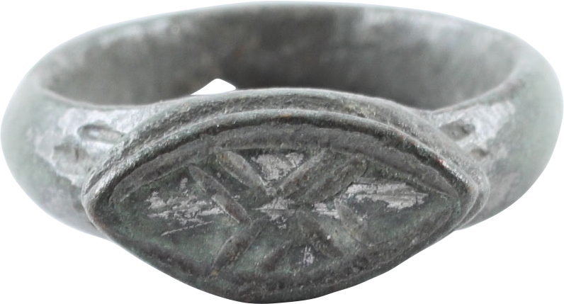 ROMAN SIGNET RING C.100-400AD, SIZE 4 - Fagan Arms
