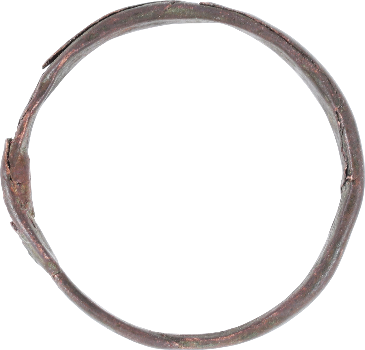 RARE VARIATION VIKING WEDDING RING C.750-950 AD, SIZE 8 ¾ - Royalty Rings
