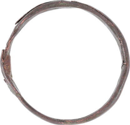 RARE VARIATION VIKING WEDDING RING C.750-950 AD, SIZE 8 ¾ - Royalty Rings