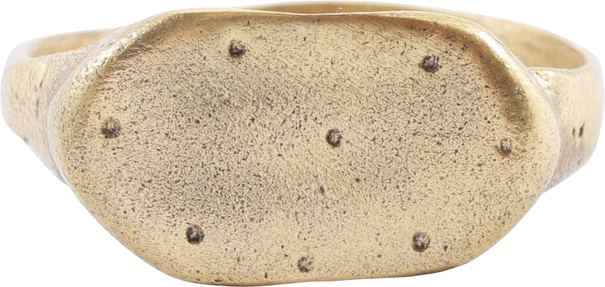 MEDIEVAL EUROPEAN SAXON RING, C.500-800 AD, SIZE 8 ¼ - Fagan Arms