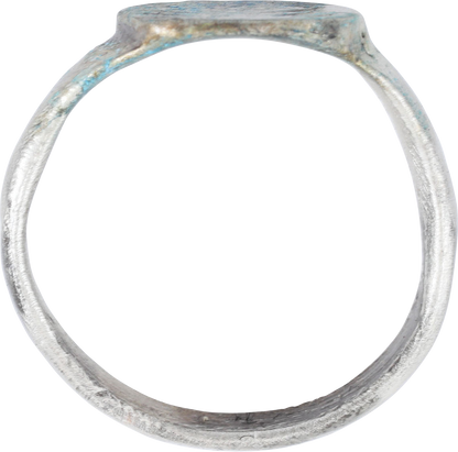 MEDIEVAL ENGLISH RING, C.400-700 AD, SIZE 9 - Fagan Arms