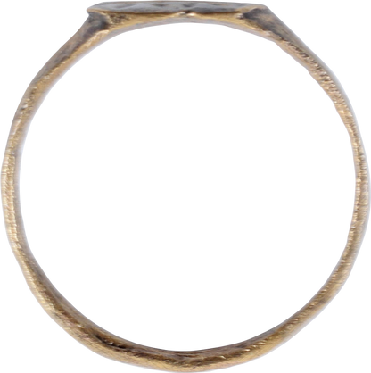 MEDIEVAL CHRISTIAN RING C. 5TH-9TH CENTURY AD, SIZE 8 - Fagan Arms