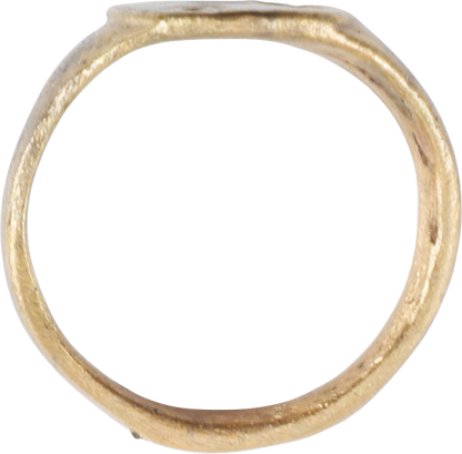 MEDIEVAL ANGLO-SAXON (ENGLISH) RING, 9th-10th CENTURY AD, SIZE 8 - Royalty Rings