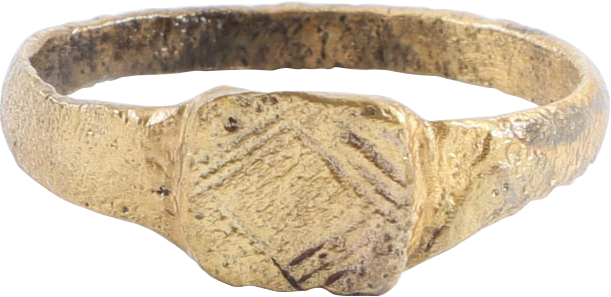 MEDIEVAL EUROPEAN RING, 800-1000AD, SIZE 8 ½ - Royalty Rings