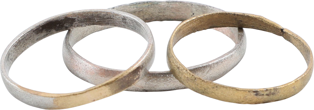 VIKING WEDDING RINGS LOT OF 3 - Royalty Rings