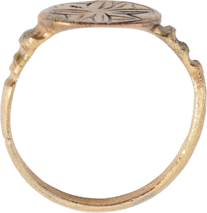 MEDIEVAL EUROPEAN RING, SIZE 9 1/2 - Fagan Arms
