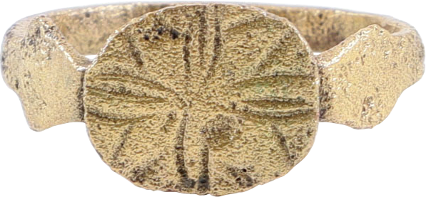 MEDIEVAL EUROPEAN RING, SIZE 8 ¼ - Fagan Arms