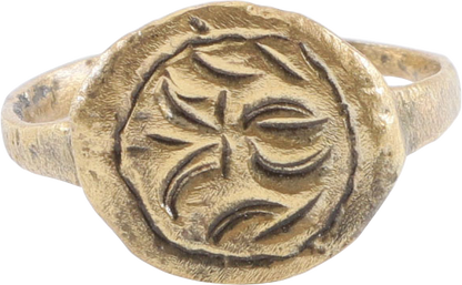 ZOROASTERIAN FIRE ALTAR RING, 2ND-3RD CENTURY AD, SIZE 8 - Fagan Arms