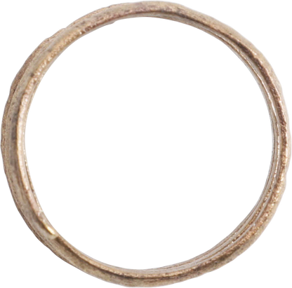 FINE VIKING COIL RING 850-1050 AD, SIZE 9 ½ - Royalty Rings