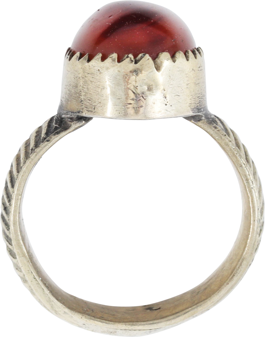 EASTERN EUROPEAN GYPSY GEMSTONE RING, SIZE 8 - Fagan Arms