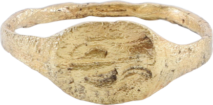 ROMAN SIGNET RING, 2ND-5TH CENTURY AD, SIZE 8 3/4